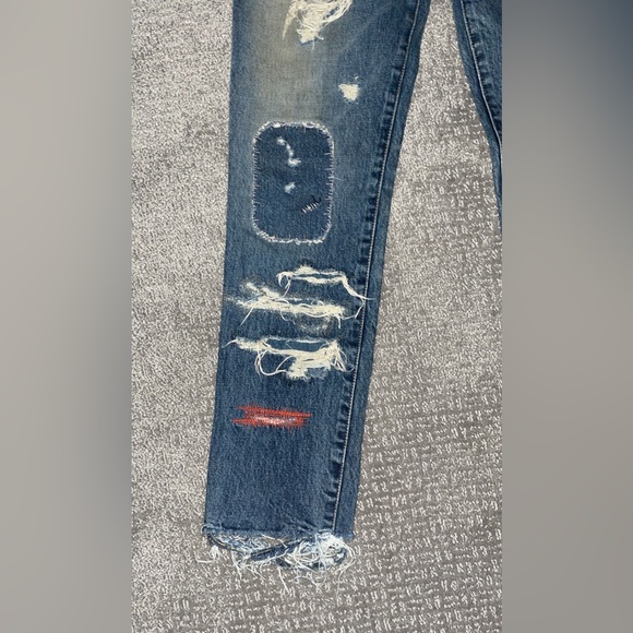 SS05 “But Beautiful” Undercover 60 Distressed Jeans - Picture 2 of 7